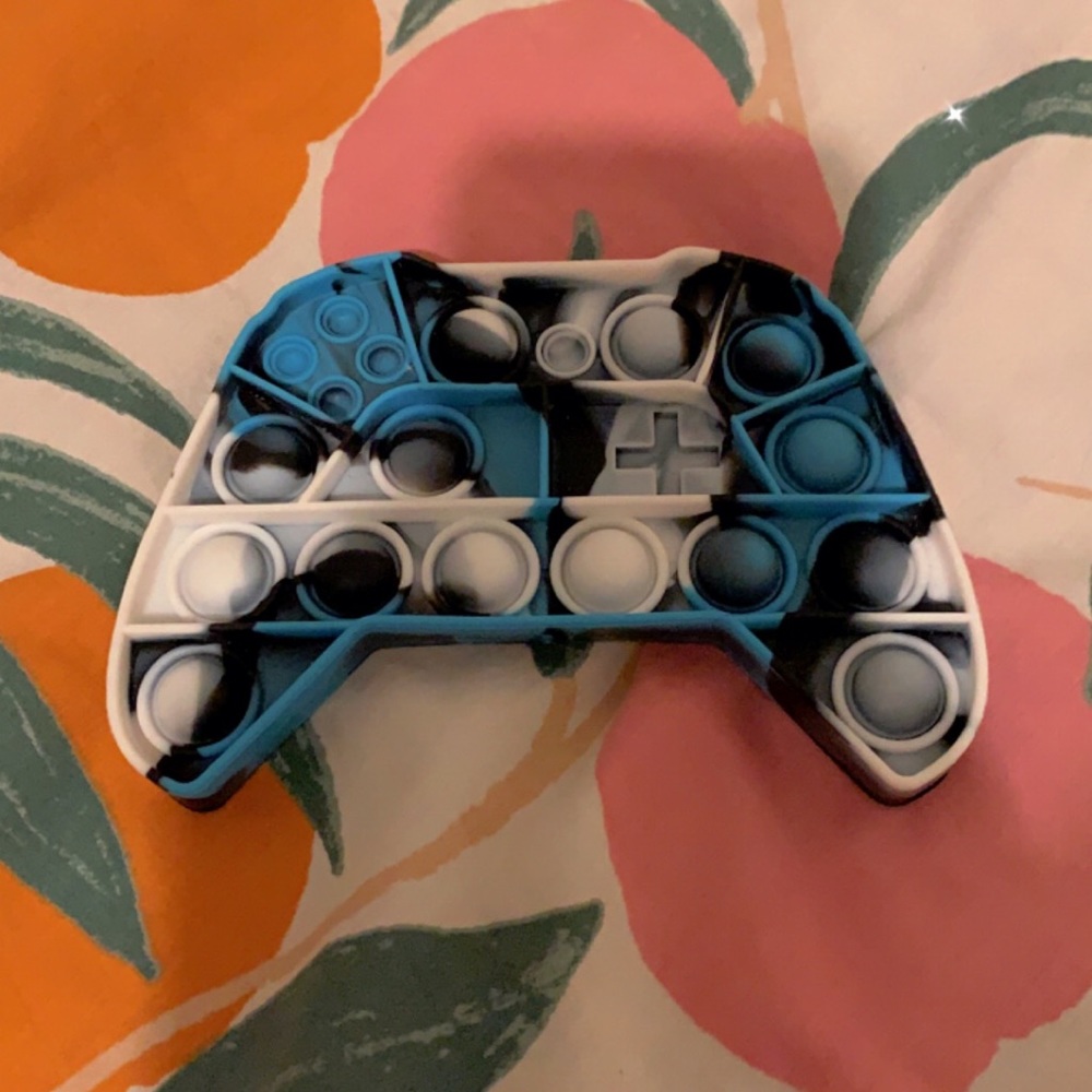 Tie dye gaming pop it